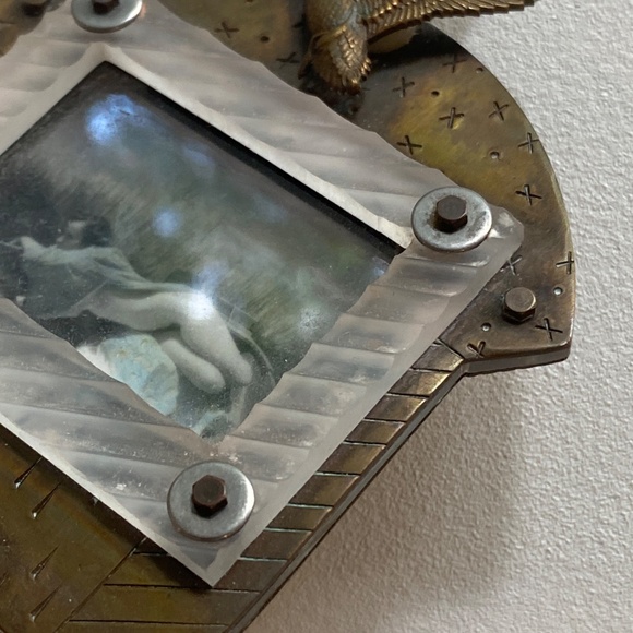 Vintage Thomas Mann Techno Romantic Brooch, Rare - Picture 6 of 8